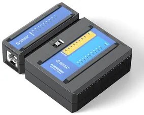 ORICO tester καλωδίων TXJ004, δικτύου 4P/8P & τηλεφώνου 2P/4P/6P