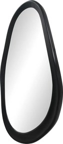 Καθρέπτης οβάλ Baloa pakoworld mdf σε μαύρη απόχρωση 44x4x80εκ