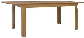 Τραπέζι Boston AM120, Sibu χρυσό πεύκο, 76x90x160cm, 41 kg, Επιμήκυνση, Ινοσανίδες μέσης πυκνότητας, Ξύλο | Epipla1.gr