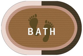 Υπεραπορροφητικό Πατάκι Μπάνιου (50x70) Dimcol Bath Beige