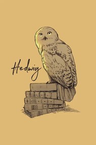 Εκτύπωση τέχνης Harry Potter - Hedwig, (26.7 x 40 cm)