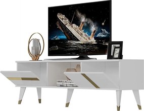 Stewehome Έπιπλο τηλεόρασης με ντουλάπι 150x30x45 cm