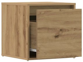 vidaXL Συρτάρι Box Artisan Δρυς 40,5x40x40 cm Ξύλο μηχανής