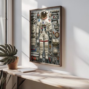 Decorative Framed MDF Painting HUM084 Multicolor