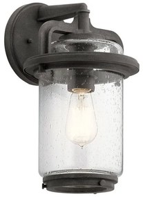 Απλίκα Φωτιστικό Τοίχου E27 60W IP44 Μαύρο Andover QN-ANDOVER-M Elstead QN-ANDOVER-M Μαύρο