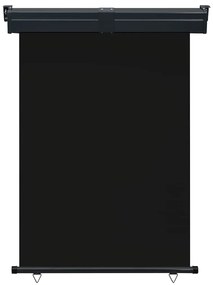 vidaXL Σκίαστρο Βεράντας Πλαϊνό Μαύρο 125 x 250 εκ.