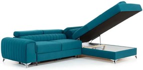 Γωνιακός καναπές Renesy-Moustardi-Δεξιά