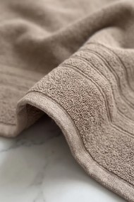 Stewehome Πετσέτα μπάνιου από 100% βαμβάκι Καφέ 70x140 cm