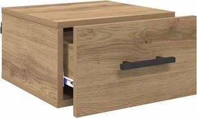 vidaXL Κομοδίνο 35 x 35 x 20 εκ Επεξεργασμένο ξύλο artisan δρυς