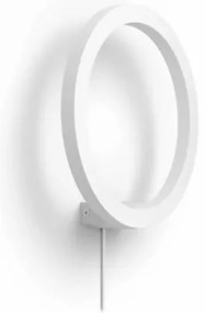 Έξυπνο Φωτιστικό Τοίχου Απλίκα Led 20W RGBW Hue Sana Philips Hue-929003053001-Λευκό 929003053001