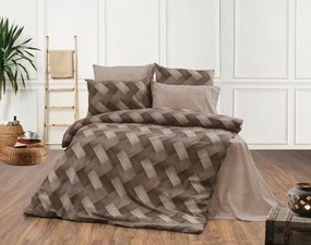 Πάπλωμα Polycotton Υπέρδιπλο 220x240εκ. Αλκμήνη 451 Beige DimCol