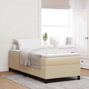 vidaXL Κρεβάτι πλατφόρμα Γκρι Πράσινο 100 x 200 cm