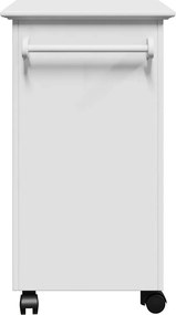 vidaXL Καρότσι κουζίνας "BODO" Λευκό 67,5x45x80 cm