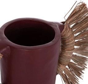 ΕΠΙΤΡΑΠΕΖΙΟ ΔΙΑΚΟΣΜΗΤΙΚΟ ΒΑΖΟ ALICA HM4668.06S ΒΥΣΣΙΝΙ ΤΕΡΑΚΟΤΑ &amp; GRASS--55x19x34Υεκ (1 Τεμμάχια)