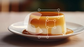 Σετ των 2 Intra Συλλεκτικό Ξύλινο Παζλ Plywood 4mm - Νόστιμο επιδόρπιο παγωτού με σάλτσα καραμέλας Σε Ξύλινο Κουτί - Διαστάσεις: 10x10 cm – 25 κομμάτια