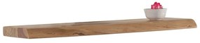 WOODWELL ΕΑ7071,1LIZARD Ράφι Ξύλο Ακακία Φυσικό 80x25x4cm ΕΑ7071,1