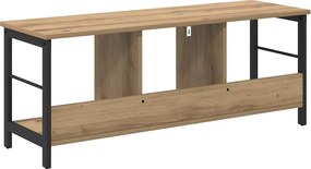vidaXL Ράφι Βιβλίων 3 επιπέδων 102 x 32 x 40,5 εκ. Επεξεργασμένο ξύλο