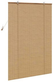 vidaXL Ρόλερ Καφέ 100 x 160 cm Μπαμπού