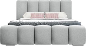 Επενδυμένο κρεβάτι Wizko-Gkri-160 x 200