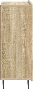 vidaXL Πλαϊνό γραφείο Sonoma Δρυς 66 x 34,5 x 91,5 εκ