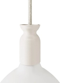 Ντουί E27 3D Printed από Ανακυκλωμένο Πλαστικό Κρεμ