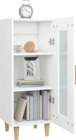 vidaXL Ντουλάπι Λευκό 34,5 x 34 x 90 εκ. από Επεξεργασμένο Ξύλο
