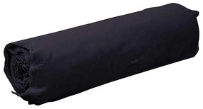 vidaXL Μεμβράνη με Γεωύφασμα Μαύρη 1 x 50 μ. Πολυεστερικές Ίνες