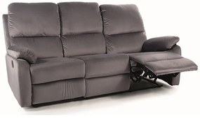 SOFA ROZKŁADANA SPENCER 3 VELVET SZARY BLUVEL 14 DIOMMI-80-3100