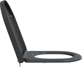 vidaXL Λεκάνη Ανθρακί 49 x 36 x 4 εκ Δυροπλάστ
