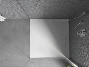 Mexen Amon τετράγωνη ντουσιέρα SMC 100 x 100 cm, λευκή - 4F101010