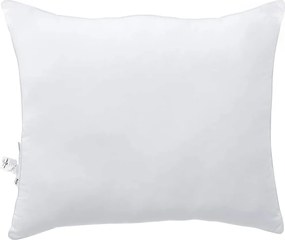vidaXL Μαξιλάρι με μαξιλάρι Λευκό Βαμβάκι και Πολυεστέρας