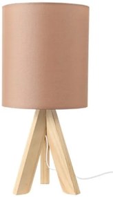 Επιτραπέζιο φωτιστικό Ezio-Καφέ Ανοιχτό