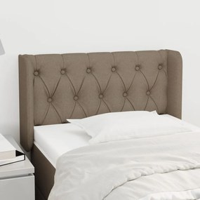 vidaXL Κεφαλάρι με Πτερύγια Taupe 83x16x78/88 εκ. Υφασμάτινο
