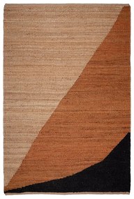 Χαλί Καλοκαιρινό (170x240) Βιοκαρπέτ Naf Naf Gardin J12 Natural Rust