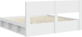 vidaXL Καλάθι με αποθήκη και κεφαλάρι Λευκό 200 x 200 cm
