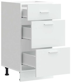 vidaXL Ντουλάπι "Lyon" Λευκό 40x46x81,5 εκ. από Τεχνητό Ξύλο