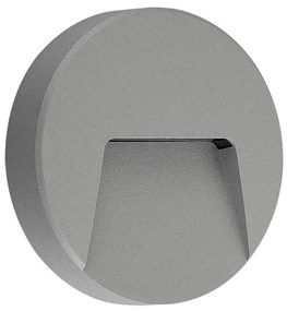 Απλίκα LED Εξωτερικού Χώρου Aca SLIM41 Grey