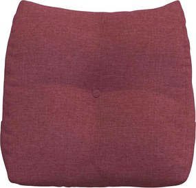vidaXL Μαξιλάρι Πλάτης Κόκκινο 45 x 24 x 50 εκ ύφασμα