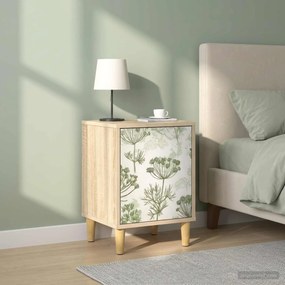 vidaXL Κομοδίνο GOTHA 2 τμχ. Sonoma Δρυς 36 x 33 x 50 εκ.