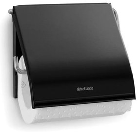 Βάση χαρτιού τουαλέτας Brabantia ReNew 90300277, ανθεκτική στη διάβρωση, Μαύρο ματ