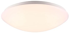 Φωτιστικό Οροφής - Πλαφονιέρα Ask 36 45376001 Led 18W 3000K 1450lm IP44 36x10,5cm White Nordlux Metal, Plastic