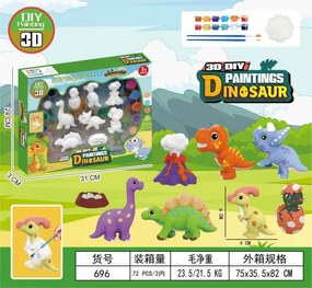 Σετ ζωγραφικής Δεινοσαύρων - 696DIY - 917499