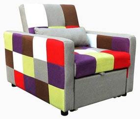 Πολυθρόνα/Κρεβάτι Μάτζικ Patchwork Multi  40.0017 85X103X85εκ. ΥΦΑΣΜΑ