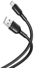 XO cable NB212 USB - microUSB 1,0 m 2,1A black