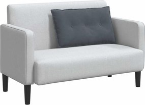 vidaXL Μαξιλάρι Πλάτης Σκούρο Γκρι 80 x 50 x 19 cm