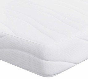 vidaXL Στρώμα Λευκό 140 x 190 cm Τζελ Μνήμης Φόρμα
