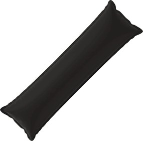 vidaXL Κάλυμμα Μαξιλαριού HOUTEN Μαύρο 40 x 145 εκ. Πολυεστέρας