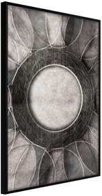 Αφίσα - Circles - 20x30 - Μαύρο - Χωρίς πασπαρτού