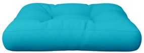 vidaXL Μαξιλάρι Παλέτας Τιρκουάζ 60 x 60 x 12 εκ. Υφασμάτινο