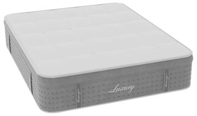 Στρώμα Luxury pakoworld pocket spring+gel memory foam+latex 34-36cm 160x200εκ (1 τεμάχια)